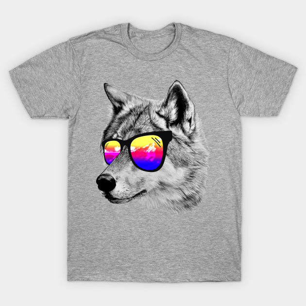 cool wolf shirt